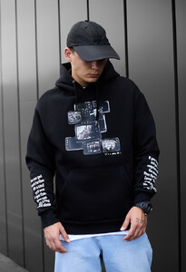 Фото - Тепле молодіжне худі Staff on oversize fleece - Men box