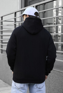 Фото - Повсякденне худі на зиму Staff black logo oversize fleece - Men box