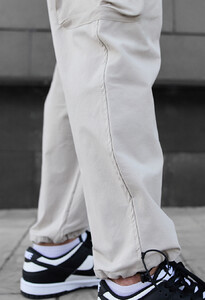 Фото - Светло-бежевые штаны карго Staff cargo al light beige - Men box