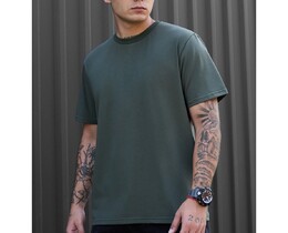 Фото - Базова чоловіча футболка Staff khaki basic - Men box