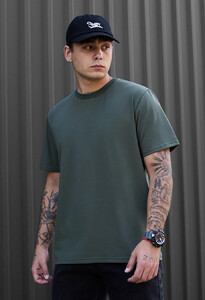 Фото - Базова чоловіча футболка Staff khaki basic - Men box
