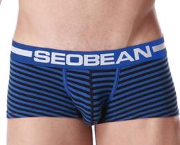 Фото - Мужское нижнее белье синего цвета Seobean - Men box