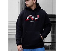 Фото - Патріотичне худі Staff Ukraine cossacs oversize fleece - Men box