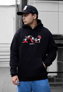 Фото - Патріотичне худі Staff Ukraine cossacs oversize fleece - Men box
