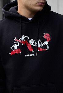 Фото - Патріотичне худі Staff Ukraine cossacs oversize fleece - Men box