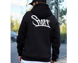 Фото - Базовое теплое худи Staff black logo oversize fleece - Men box