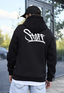 Фото - Базовое теплое худи Staff black logo oversize fleece - Men box