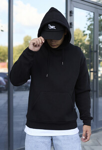 Фото - Базовое теплое худи Staff black logo oversize fleece - Men box