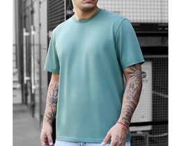 Фото - Футболка бірюзового кольору Staff turquoise basic - Men box