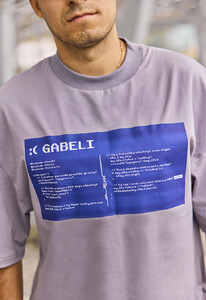 Фото - Молодіжна футболка Gabeli Staff x Курган і Агрегат overs - Men box