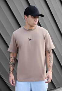 Фото - Брендована чоловіча футболка Staff brown logo - Men box