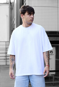 Фото - Футболка з принтом риби Staff harmony oversize - Men box