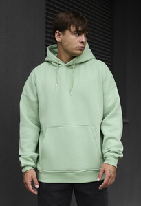 Фото - Зимове худі м'ятного кольору Staff light mint oversize fleece - Men box