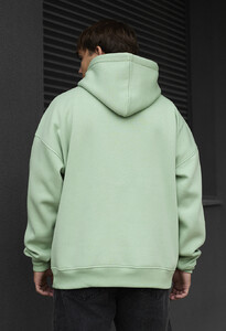 Фото - Зимове худі м'ятного кольору Staff light mint oversize fleece - Men box