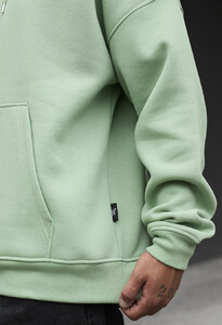 Фото - Зимове худі м'ятного кольору Staff light mint oversize fleece - Men box