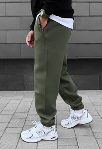 Фото - Спортивки в цвете хаки Staff dexo khaki fleece - Men box