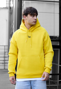 Фото - Яркое утепленное худи Staff lime logo oversize fleece - Men box