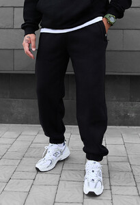 Фото - Универсальные мужские штаны Staff dexo black fleece - Men box