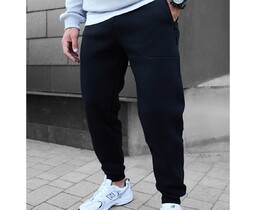 Фото - Базовые спортивки на флисе Staff ch black fleece - Men box