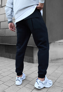 Фото - Базові спортивки на флісі Staff ch black fleece - Men box