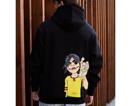 Фото - Худи с ярким принтом на спине Staff 78 oversize fleece - Men box