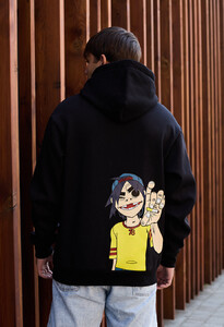 Фото - Худи с ярким принтом на спине Staff 78 oversize fleece - Men box