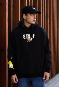 Фото - Молодежное худи на зиму Staff & b oversize fleece - Men box