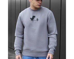 Фото - Свитшот на флисе с динозавром Staff dino fleece - Men box