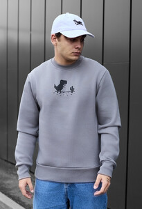 Фото - Свитшот на флисе с динозавром Staff dino fleece - Men box
