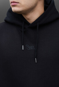 Фото - Однотонне флісове худі Staff black logo oversize fleece - Men box