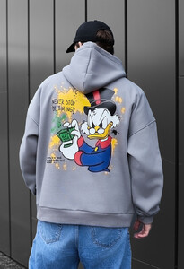 Фото - Худи с ярким принтом на спине Staff dreaming oversize fleece - Men box