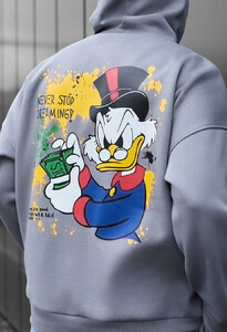 Фото - Худи с ярким принтом на спине Staff dreaming oversize fleece - Men box