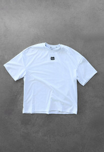 Фото - Біла футболка з лого Staff x SadSvit logo white oversize - Men box