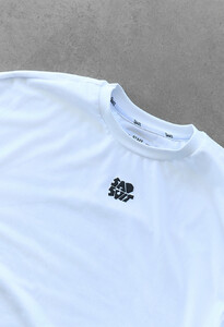 Фото - Біла футболка з лого Staff x SadSvit logo white oversize - Men box