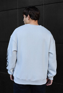 Фото - Теплый молодежный свитшот Staff bone oversize fleece - Men box