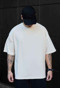 Фото - Повсякденна футболка Staff milk basic oversize - Men box