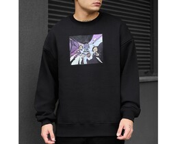 Фото - Свитшот с котиками Staff original cats oversize fleece - Men box