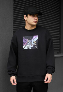 Фото - Свитшот с котиками Staff original cats oversize fleece - Men box