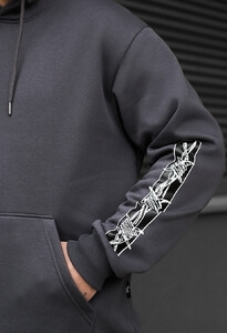 Фото - Худі з тваринним принтом Staff dog oversize fleece - Men box