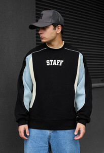 Фото - Утепленный свитшот Staff logo reflective oversize fleece - Men box
