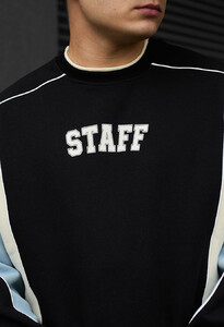 Фото - Утепленный свитшот Staff logo reflective oversize fleece - Men box