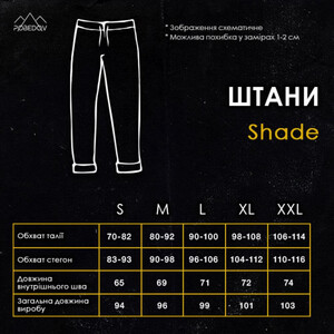 Фото - Джоггеры для мужчин Pobedov Shade стального цвета - Men box