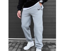 Фото - Спортивные штаны с лого Staff lu light gray logo fleece - Men box