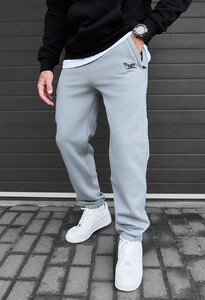 Фото - Спортивні штани з лого Staff lu light gray logo fleece - Men box