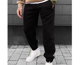 Фото - Мужские теплые спортивки Staff juro black fleece - Men box