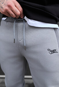 Фото - Мужские спортивки на флисе Staff bex light gray logo fleece - Men box