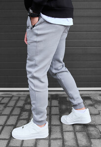 Фото - Мужские спортивки на флисе Staff bex light gray logo fleece - Men box