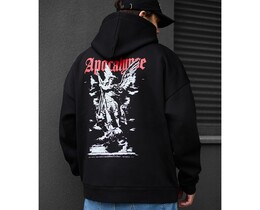 Фото - Тепле оверсайз худі Staff apocalypse oversize fleece - Men box