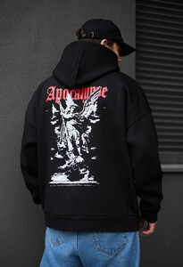 Фото - Теплое оверсайз худи Staff apocalypse oversize fleece - Men box