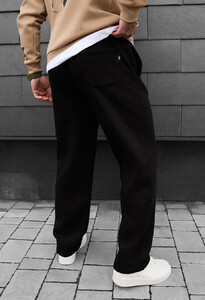 Фото - Зимние спортивные штаны Staff jot black fleece - Men box